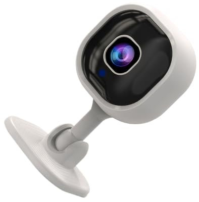 EIOLWJIEO Telecamera di sicurezza Wi-Fi esterna con crittografia sicura e telecamera di sorveglianza con app per smartphone e telecamera wireless mobile