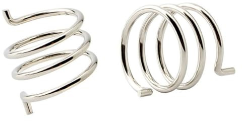 NiuLumea 2 molle per pinza freno a disco BB5 e BB7 per freni di bicicletta, in acciaio, 22,6 mm x 18,6 mm, argento