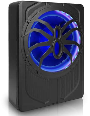 VINGVO Subwoofer bil, 25,4 cm 800 W aktiv subwoofer för bil, 2,6 ohm ultra platt undersäte subwoofer bilar aktiv med förstärkare kontroller bashögtalare fordon för lastbilar SUV lastbil