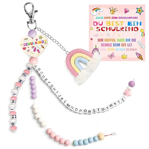 NiceNaiils 1 Pcs Remplissage de cornet d'école, chaîne de calcul, cadeau de rentrée des classes, pour fille, écolière, porte-bonheur, cadeau de rentrée scolaire, cadeau pour fille