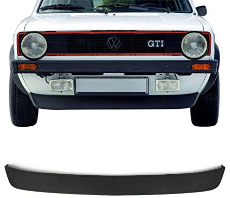 TFS Frontspoiler Lippe Spoiler Extra Breite Tiefe Ausführung! Schwarz, ABS Kunststoff, Selbstklebend