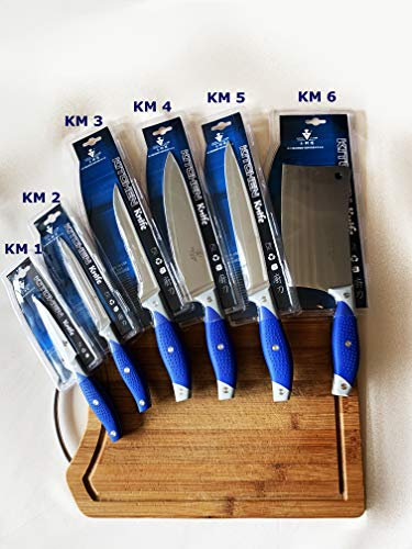 Machermann Gemüsemesser, Fischmesser, Messerset, Küchenmesser,Kochmesser, Koch Messer, Fleischmesser, Kochmesser Set, Küchenmesserset,Mehrzweckmesser (6-teiliges Messerset)