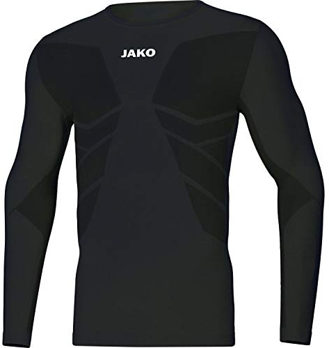 JAKO Funktionsshirt Unisex Longsleeve Comfort 2.0 I Bequeme Sportunterwäsche I Seamless & Bodyfit I Laufshirt Unisex langarm mit weichem Griff