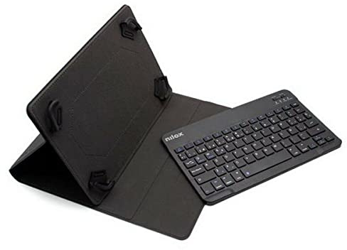 Nilox Funda Teclado BLUETOOH 10 1 Negra