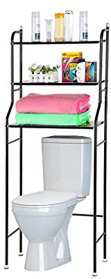 MAGIC SELECT Estantería de Baño sobre Inodoro | Ahorra Espacio con 3 Baldas | Estante Almacenamiento Impermeable | Patas Ajustables en Altura