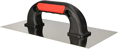 KOTARBAU® Llana Plana de Acero Inoxidable, 270 mm, Paleta Rectangular de alisado con Mango de plástico, Espátula para Yeso, Masilla, Cemento