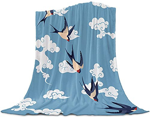 Boceoey Kuscheldecke 150x200 cm Flauschige Wohndecke als Sofa überwurfdecke Tagesdecke, Decken für Sofa Couch Bett, Weiche Warme Fleecedecke für Camping Outdoor Schlucken