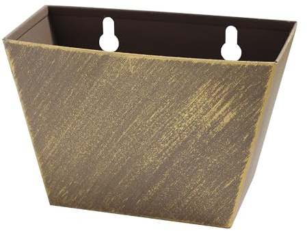 HAIICEN Aged Brown Gold Bottle Cap Catcher Wall Mounted Beer Cap Collector for Post