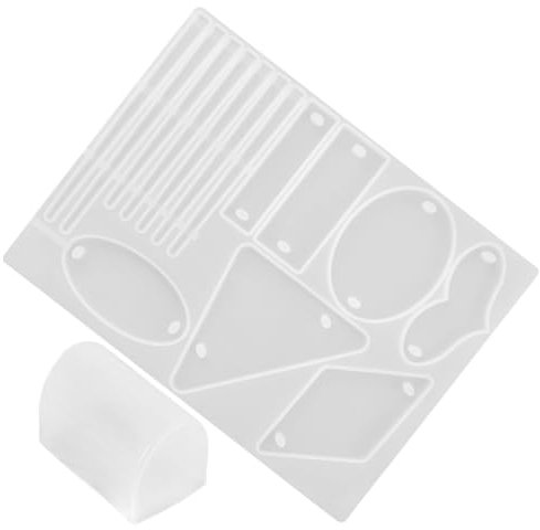 PHENOFICE Silikonharz Formen Für Haarspangen Wiederverwendbare Diy Gießformen Aus Silikon Für Epoxidharz Bastelwerkzeuge Für Harzformen Und Handgemachte Dekorationen