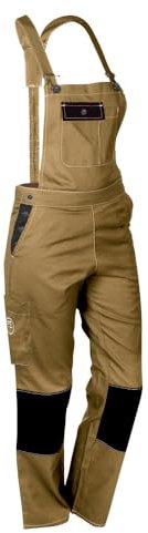 Fashion Sécurité Salopette de Travail Femme Sable Résistante, Confortable et Tendance - Bricolage et Jardinage