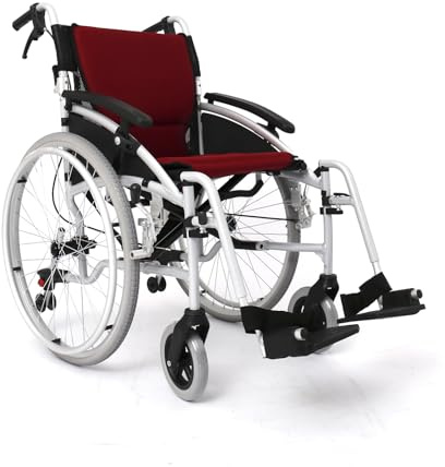 Angel Mobility Lightweight Folding Aluminium Self Propelled Wheelchair AMW0023