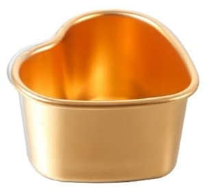 DTACBNEUZ Gravy Boat Sauce Cups Salad Jam Condiment Cups Western Barbecue Ketchup Dipping Saucer 304 Stainless Steel Sauce Dish Boat Saucer(Gold)