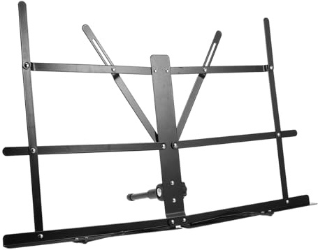 Milisten Foldable Desktop Music Stand for Guitar Portable Adjustable Sheet Stand Holders for Boys and Girls to Read Notes Documents at Home
