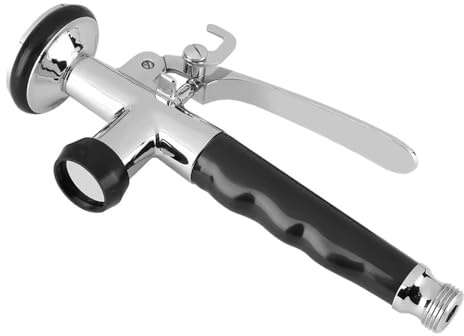 Douchette Evier Cuisine,Douche à Main Professionnelle Pour Restauration, Avec Support De Blocage,Robinet Industriel,Douche En Acier Inoxydable Remplaçable,Facile à Ranger Et à Démonter,Noir/Argent