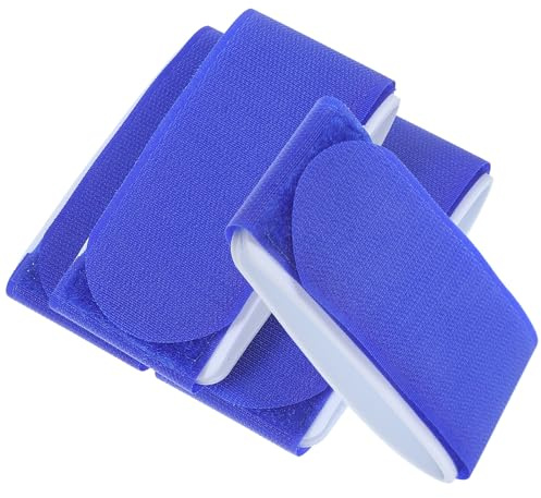 BESPORTBLE 4piezas Fijaciones de Snowboard Correas de Fijación de Esquí de Nailon para Esquís y Snowboard Accesorio de Tirantes Esqui