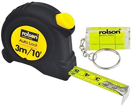 Rolson 2 X Tape Measure, 3m x 16mm