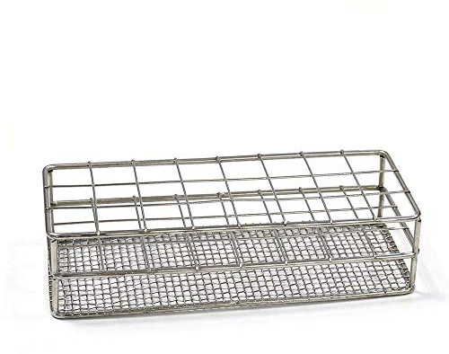 ULAB Scientific Reagenzglas-Gestell, Edelstahl, Aluminium-Material UTR1010 1