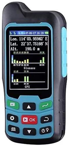 Handheld GPS Survey Equipment, BEVA GPS Land Measuring Instrument, Mini Handheld GPS Units for Mountainous Land, Slope and Flat Field