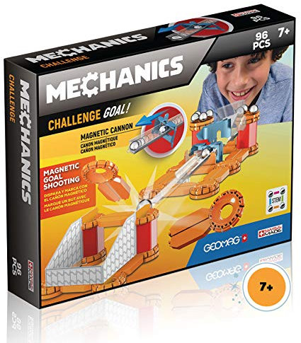 Geomag Challenge Goal, 769, Mechanisches und magnetisches Konstruktionssystem, 96-teilig