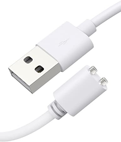 Bicmice Cavo di ricarica di ricambio magnetico USB DC da 2,7 m - (5 mm/0,2 pollici)