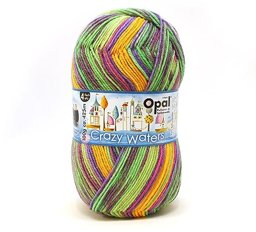 Opal - Opal Crazy Waters 11313 4-Ply Dauerhaft Socke Garn - 1x100g