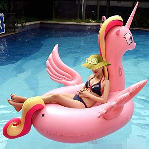 Piscina gonfiabile Galleggianti giocattoli gonfiabili per piscina 2019 estate nuova fila galleggiante rosa per adulti fenicottero cigno cigno ananas letto galleggiante galleggiante per l'acqua - 275