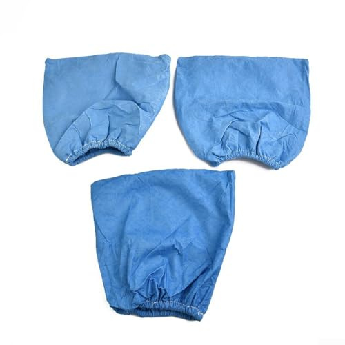 3Pcs Blue Cloth Filters For Guild 16-30L Wet and Dry Vacuum Cleaners, Enhanced Suction Power