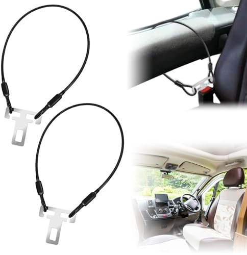 Protezione Antifurto Per Camper,2 Pezzi,60 Cm Accessori Antifurto Per Auto,Protezione Anti-Effrazione,Accessori Per Camper Antifurto Per Furgoni,Camper,Automobili