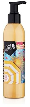 Real Natura - Crema Pro-Mar y Piscina - Protección Solar y Contra Cloro - Hidratación Profunda - Cabello Suave y Sin Enredos - Fórmula Ligera y No Grasa - 200ml