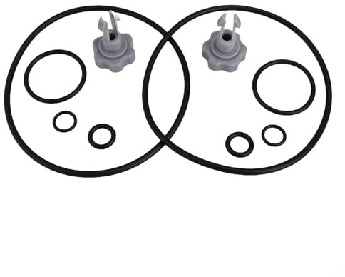 Juego completo de juntas para bombas de filtro Intex, incluye juntas tóricas y válvulas, compatible con los modelos 58604 y 56638