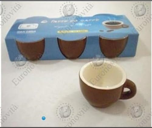 EURONOVITA' SET CAFFE' TAZZINE X6 BASSE