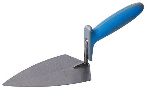 200mm x 105mm Brick Laying Trowel – Mortar/Cement Applicator Tool – Heel & Toe Tapered Point | Bricklaying Stonework Paving/Breeze Block & Stone Brick Wall