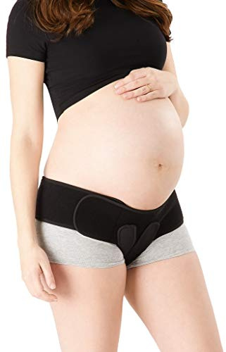 Belly Bandit V-Sling Pelvic Support Band - Adjustable Maternity Belly Band - Pregnancy Support Belt for Pelvic Pain, Vulvar Varicosities, SPD, Prolapse - Maternity Belt for Pregnant Women, XS-M