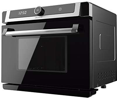 Cecotec Forno a vapore Bake&Steam 4000 Combi Gyro. 2400 W, forno 3 in 1: Funzione vapore, convezione e friggitrice ad olio, capacità 40 litri, 7 funzioni