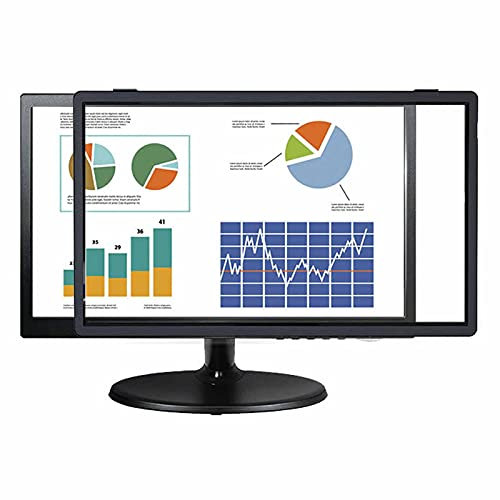 JHZDX Computer Privacy Screen Filter, Hängende Abnehmbare Displayschutzfolie HD Eye Protection Frame Type Monitor Filter,24in(565 * 371)