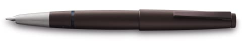 LAMY 2000 DOLMASCHINE FIBERGLASS 14K GOLD BROWN F PING