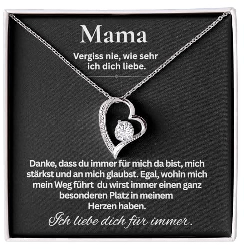 Ahnona Mama Geschenk - Muttertagsgeschenk, An Meine Mutter, Geschenke für Mama Geburtstag, Ich Liebe Dich