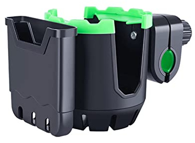 LINGJIONG Water Bottle Holder | Large Adjustable Drink Holder with Elastic Fastening Strips,Adjustable Water Bottle Holder Fits Any Size Bottles for Treadmill, Wheelchair