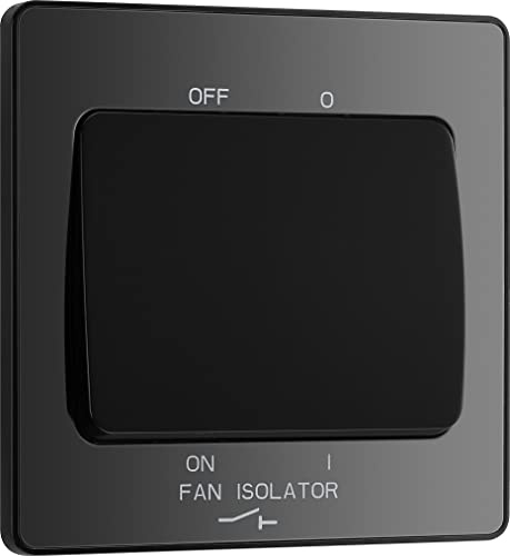 BG Electrical Evolve Fan Isolator Switch, Triple Pole