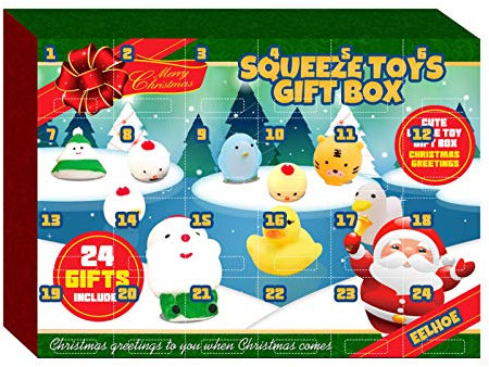 Adventskalender 24 Tage Christmas Advent Calendar Kalender Geschenke Für Kinder Erwachsene Kalender Little 2020 Doors Give Advent One With 24 Christmas The Home Decor #3 (Multicolor, One Size)