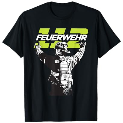 Feuerwehr Retten, Löschen, Bergen, Schützen 112 Herren Mann T-Shirt