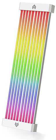 Câbles d'alimentation RVB, Câble d'alimentation de Carte Mère ARGB 5 V 3 Broches, Câble d'alimentation synchronisé RVB pour Connecteur de Carte Mère, Châssis PC Blanc personnalisé