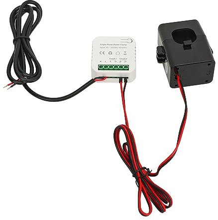 Smart Energy Meter APP Echtzeit-Stromverbrauchsüberwachung mit 200A CT-Klemme AC90-250V Smart Energy Meter