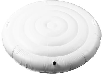 GSJNHY Cubierta for Jacuzzi Inflable de 4,5 pies Tapa Plegable de Ahorro de energía for jacuzzis inflables Redondos for Exteriores Cubierta for Jacuzzi Inflable de 4,5 pies