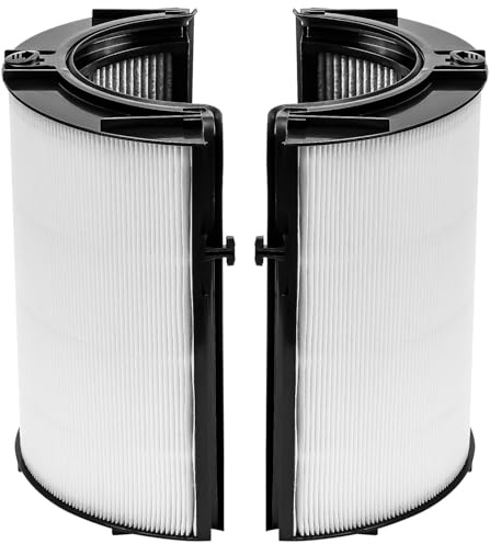 Filtro di ricambio 2 in 1 compatibile con depuratore d'aria Dyson HP04 TP04 DP04 PH04 HP09 TP09 HP07 TP07 PH03 PH01, Filtri Hepa Carboni Attivi, alta efficienza H13 Grade True Filtro HEPA