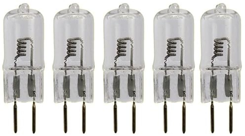 UGEFKMQ Halogen Lamp G6.35 12V 50W Mini Spotlight Bulbs 100W GY6.35 Bi-Pin Base Light Bulb 20W Warm White,20W