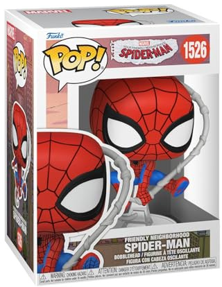 Funko POP! Friendly Neighborhood Spider-Man - Doctor Strange (Final Suit) | Offizielles Superheroes Merch - Vinyl Sammelfigur als Regal Deko - Geschenkidee zum Geburtstag für Fans und Sammler