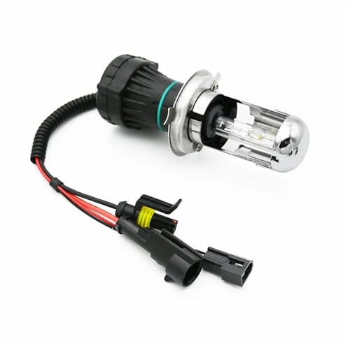 KYPSZQPSH 35W 55W H4 Bombilla Bi Xenon Kit de Faros Delanteros de Coche 4300K ​​6000K 8000K 12000K Faro telescópico de Xenón HID con balasto DC12V(8000K,35W_H4/9003/HB2 HI/LO)