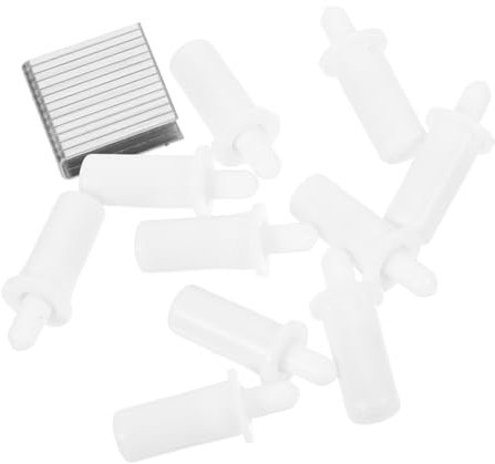 HOMSFOU 1set Riparazione Tapparelle Per Piantagioni Kit Con Perni e Inserti Da Facile Installazione Per Tende e Persiane Interne Accessori e Resistente