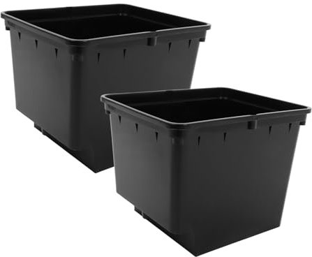 BESPORTBLE 1ensemble Set De Seaux De Culture Hydroponique Système sans Sol pour Plantes De Jardin Boîte De Plantation Résistante Aux Intempéries Assemblage Simple Et Pratique Idéale pour